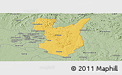 Savanna Style Panoramic Map of Goromonzi