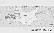 Silver Style Panoramic Map of Goromonzi