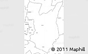 Blank Simple Map of Goromonzi