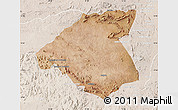Satellite Map of Mudzi, lighten