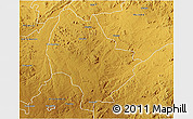 Physical 3D Map of Murehwa