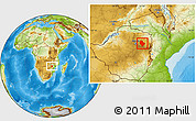 Physical Location Map of Murehwa