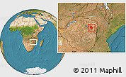 Satellite Location Map of Murehwa