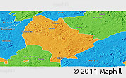 Political Panoramic Map of Murehwa