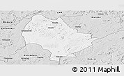 Silver Style Panoramic Map of Murehwa