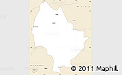 Classic Style Simple Map of Murehwa