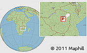 Savanna Style Location Map of Seke, highlighted parent region