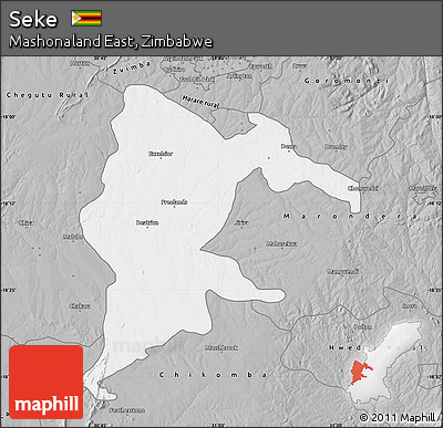 Gray Map of Seke