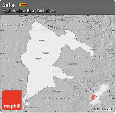 Gray Map of Seke