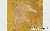 Satellite Map of Seke, physical outside