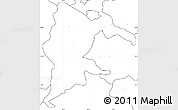 Blank Simple Map of Seke, no labels