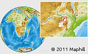 Physical Location Map of UMP, highlighted parent region