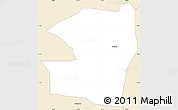 Classic Style Simple Map of CHINHOYI