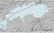 Gray Map of Lake Kariba