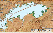 Satellite Map of Lake Kariba