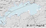 Silver Style Map of Lake Kariba