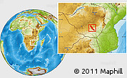 Physical Location Map of Chivi