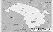 Gray 3D Map of Bubi