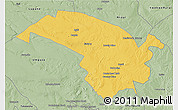 Savanna Style 3D Map of Bubi