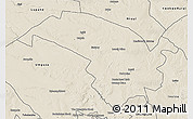 Shaded Relief 3D Map of Bubi