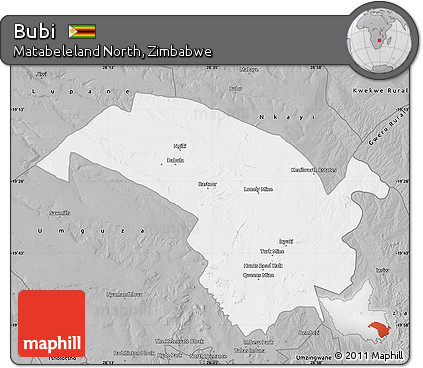 Gray Map of Bubi
