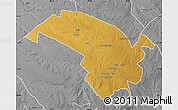 Physical Map of Bubi, desaturated