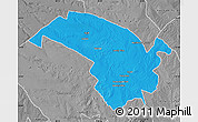 Political Map of Bubi, desaturated