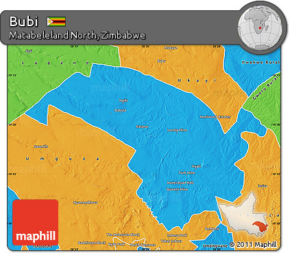 Political Map of Bubi