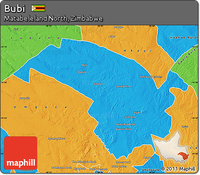 Political Map of Bubi