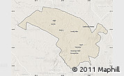 Shaded Relief Map of Bubi, lighten