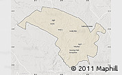 Shaded Relief Map of Bubi, lighten, semi-desaturated