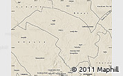 Shaded Relief Map of Bubi