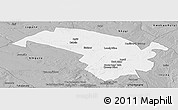 Gray Panoramic Map of Bubi