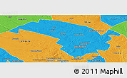 Political Panoramic Map of Bubi