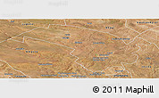 Satellite Panoramic Map of Bubi