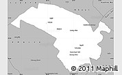 Gray Simple Map of Bubi