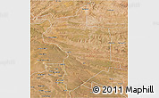 Satellite 3D Map of Lupane