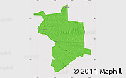 Political Map of Lupane, cropped outside