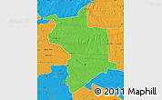 Political Map of Lupane