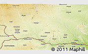 Physical 3D Map of Beitbridge
