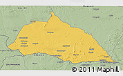 Savanna Style 3D Map of Beitbridge