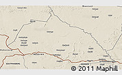 Shaded Relief 3D Map of Beitbridge