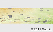 Physical Panoramic Map of Beitbridge