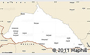 Classic Style Simple Map of Beitbridge