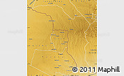 Physical Map of Bulilimamangwe