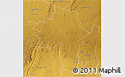 Physical 3D Map of Chirumhanzu