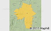 Savanna Style 3D Map of Chirumhanzu