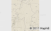 Shaded Relief Map of Chirumhanzu