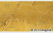 Physical Panoramic Map of Chirumhanzu