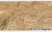 Satellite Panoramic Map of Chirumhanzu